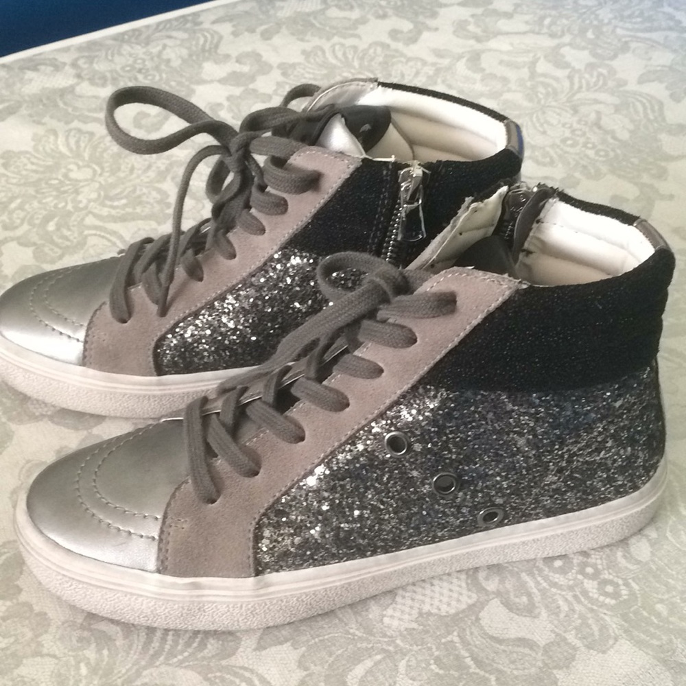 Steve Madden glitter sneakers